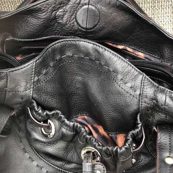 B. Makowski SOFT LEATHER shoulder bag Magnetic - Picture 9 of 9